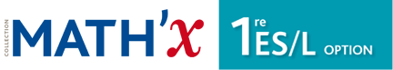 Collection Math'x 1ère S 2015